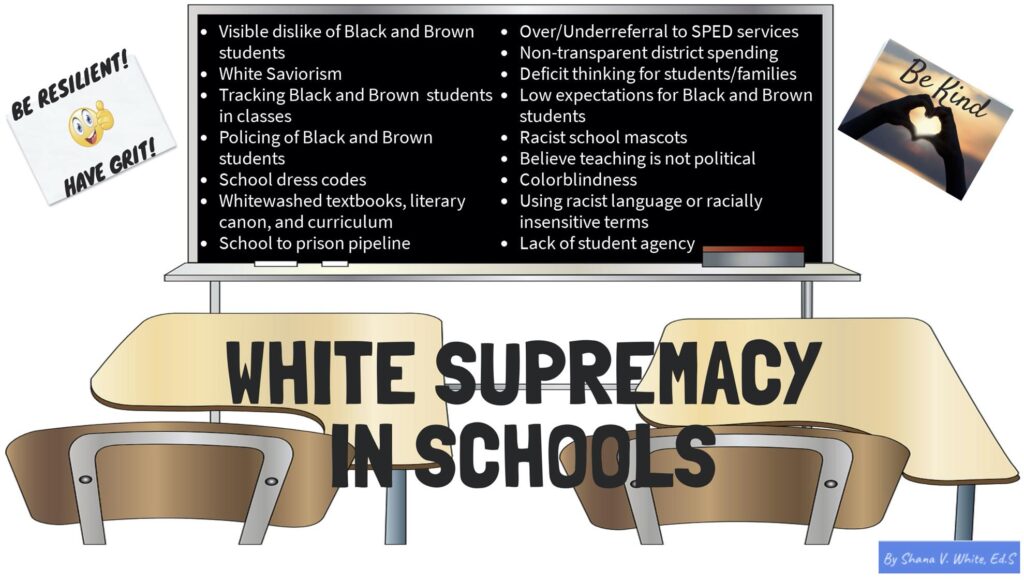 White Supremacy Culture in Schools