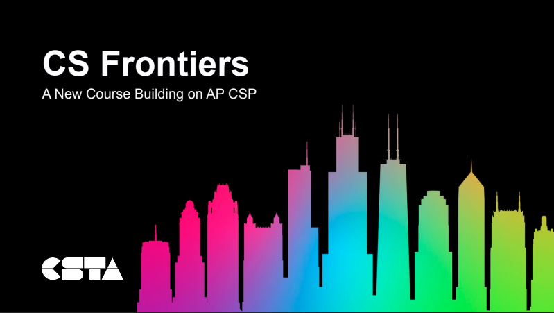 CS frontiers title slide