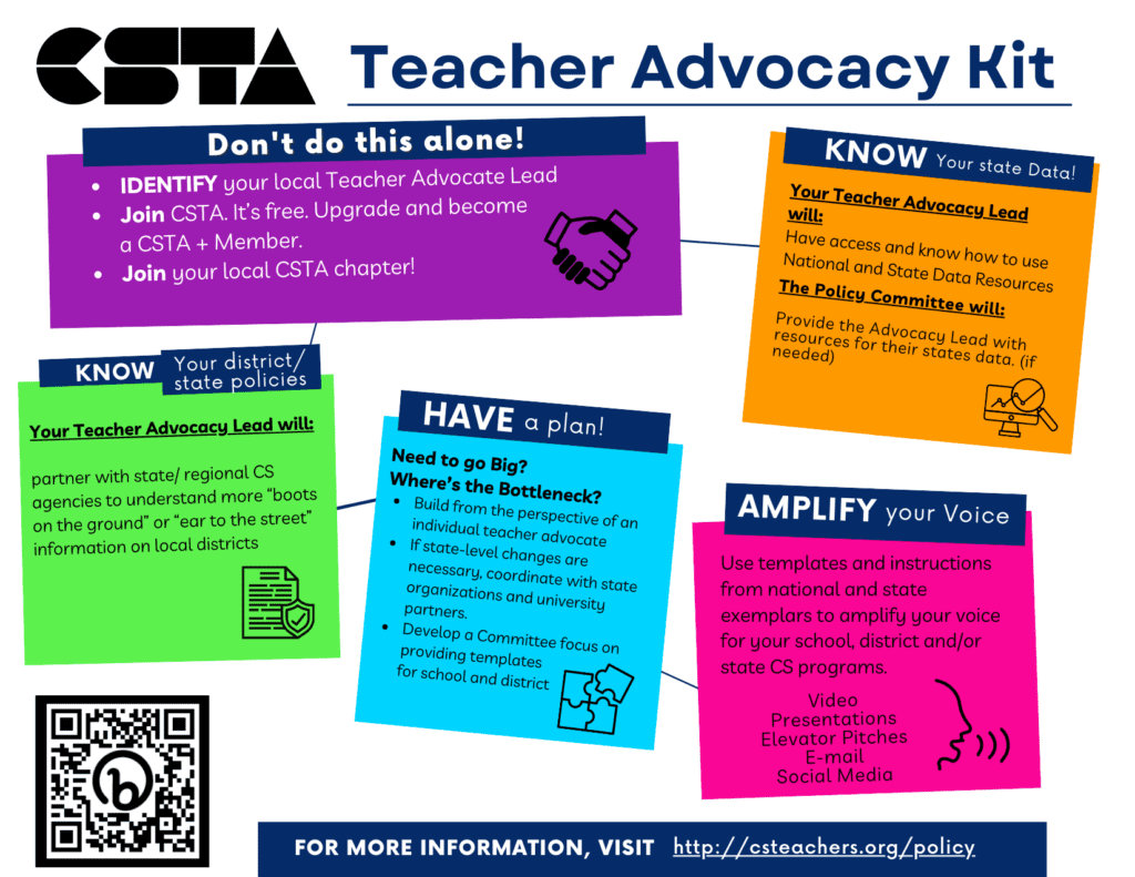 CSTA Teacher Advocacy Kit
