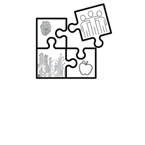 Inquiry Groups logo: puzzle pieces indicating teacher collaboration, identity, and computing