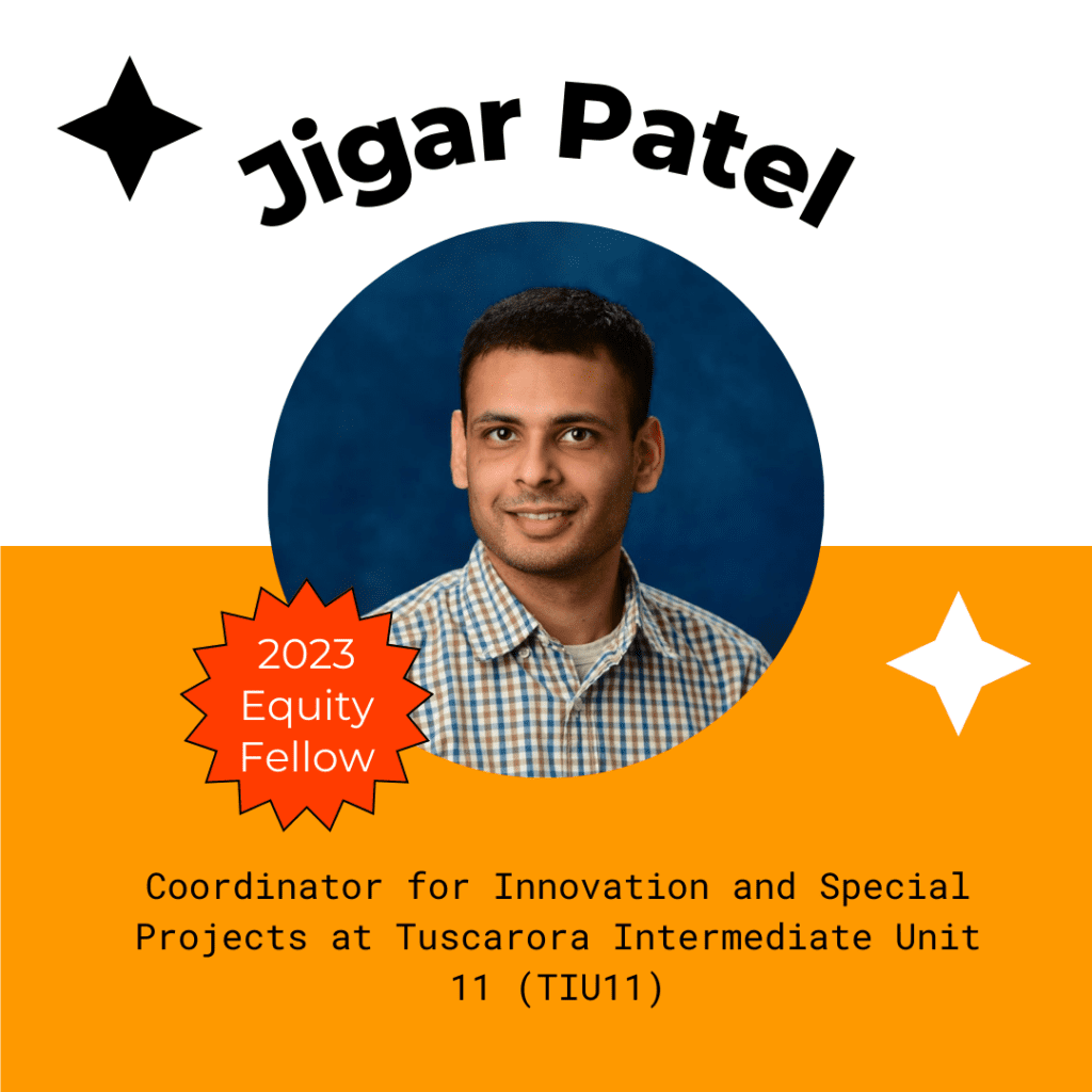 Jigar Patel Equity fellow card