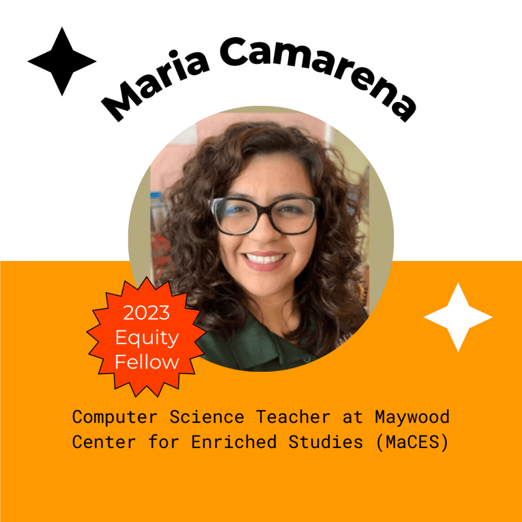 Maria Camarena Equity Fellow Card