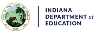 Indiana Department of Education logo 
