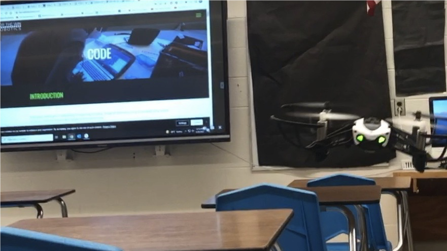 Drone in the classroom