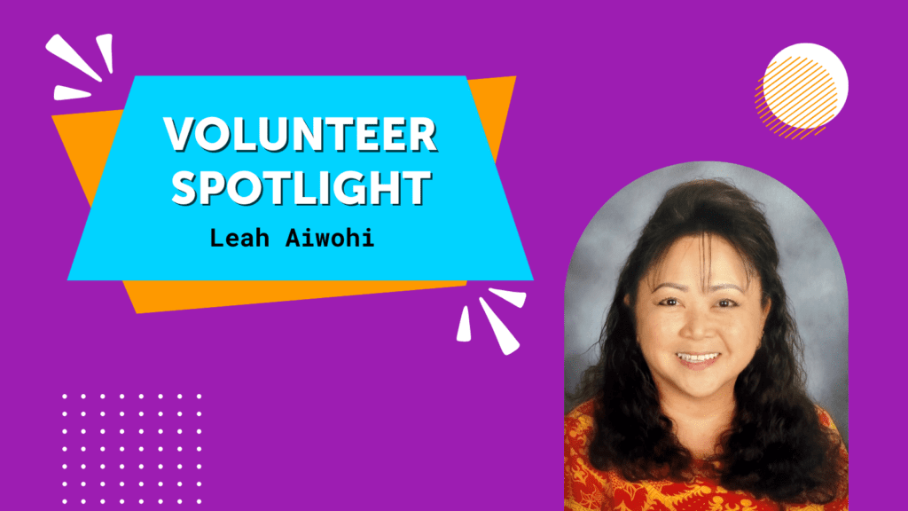Volunteer Spotlight: Leah Aiwohi Headshot