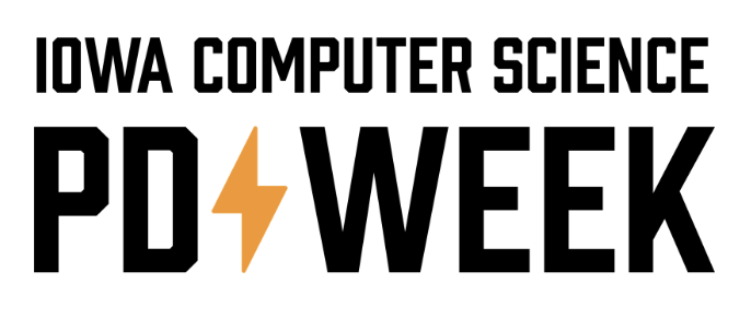Iowa Computer Science PD Week
