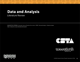 Data and Analysis Literature Review